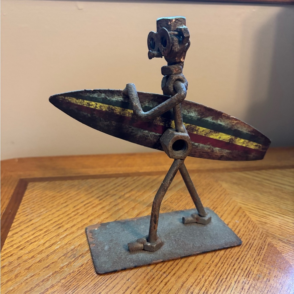 Rustic Metal Surfer